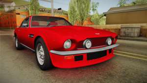 Aston Martin V8 Vantage 1977 HQLM для GTA San Andreas - вид спереди