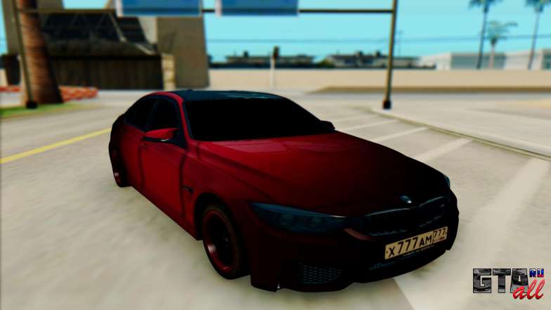 BMW M3 для GTA San Andreas - вид спереди