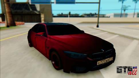 BMW M3 для GTA San Andreas - вид спереди