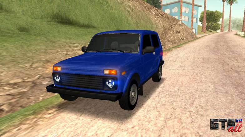 VAZ 2121 Armenian для GTA San Andreas - вид спереди