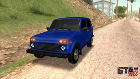 VAZ 2121 Armenian для GTA San Andreas - вид спереди