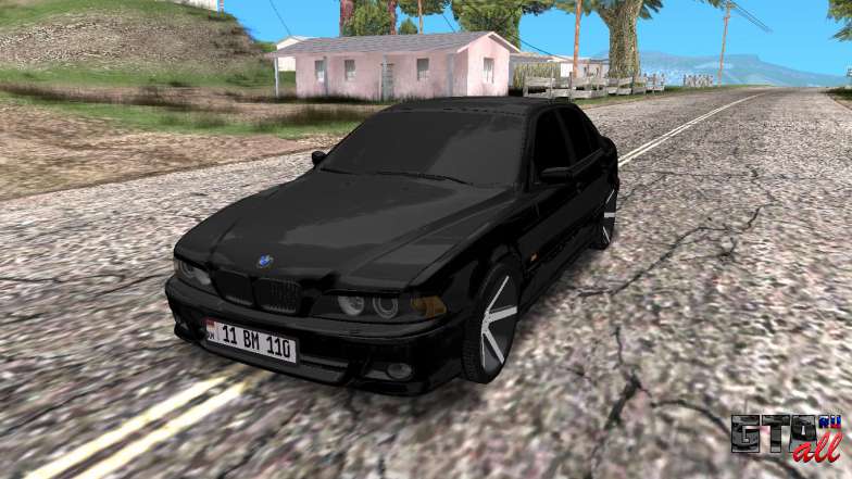 BMW E39 Armenian Vossen для GTA San Andreas - вид спереди