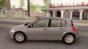 Renault Megane 2 HB Privilege для GTA San Andreas - вид сбоку