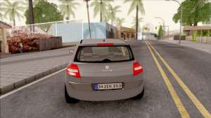 Renault Megane 2 HB Privilege для GTA San Andreas - вид сзади