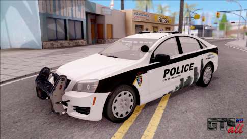 Chevrolet Caprice 2013 Los Santos PD v3 для GTA San Andreas - вид спереди