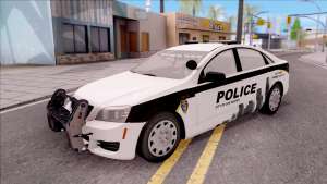 Chevrolet Caprice 2013 Los Santos PD v3 для GTA San Andreas - вид спереди