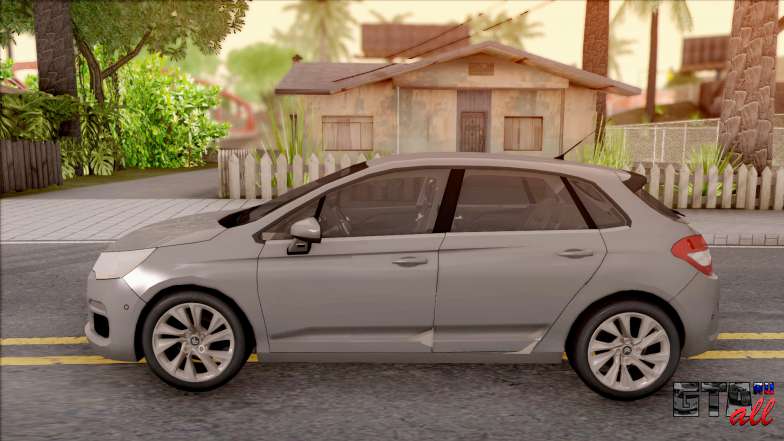 Citroen C4 2012 для GTA San Andreas - вид сбоку