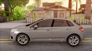 Citroen C4 2012 для GTA San Andreas - вид сбоку