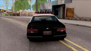 Chevrolet Caprice Police LSPD для GTA San Andreas - вид сзади