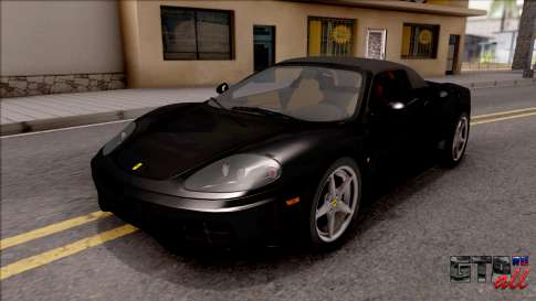 Ferrari 360 Spider US-Spec 2000 IVF для GTA San Andreas - вид спереди