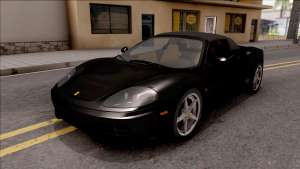 Ferrari 360 Spider US-Spec 2000 IVF для GTA San Andreas - вид спереди