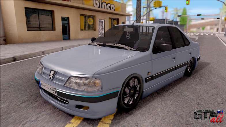 Peugeot Pars для GTA San Andreas - вид спереди