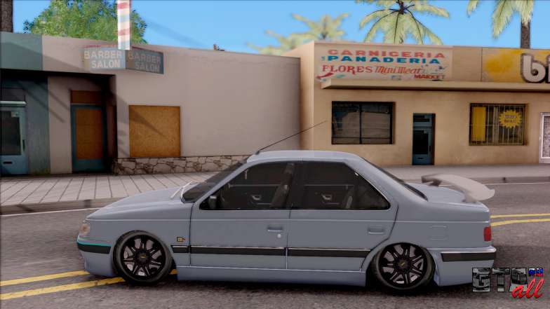 Peugeot Pars для GTA San Andreas - вид сбоку