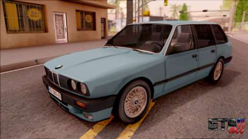 BMW 325i E30 Touring для GTA San Andreas - вид спереди