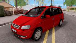 Opel Zafira 2.2DTI для GTA San Andreas - вид спереди