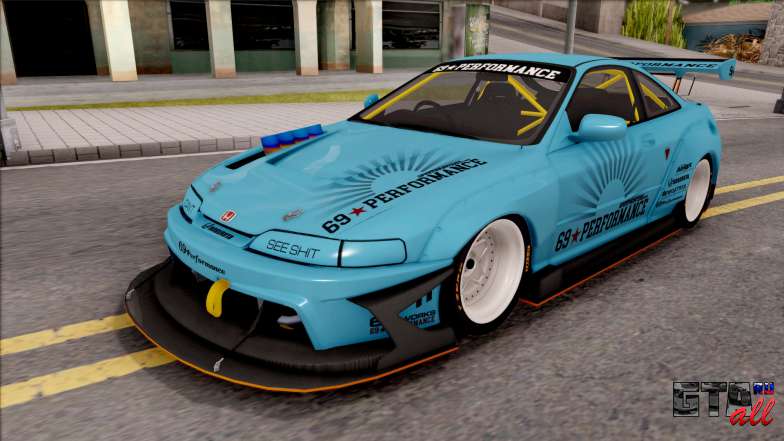 Honda Integra R Integranpa Concept для GTA San Andreas - вид спереди