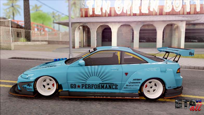 Honda Integra R Integranpa Concept ля GTA San Andreas - вид сбоку