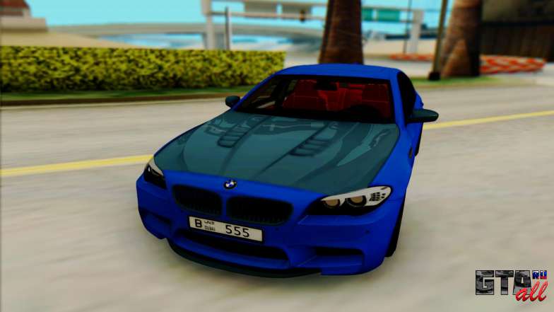 BMW M5 F10 ля GTA San Andreas - общий вид