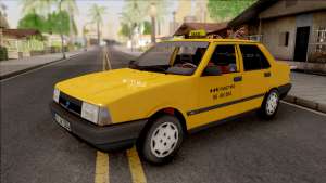 Tofas Sahin Taxi 1999 v2 для GTA San Andreas - вид спереди