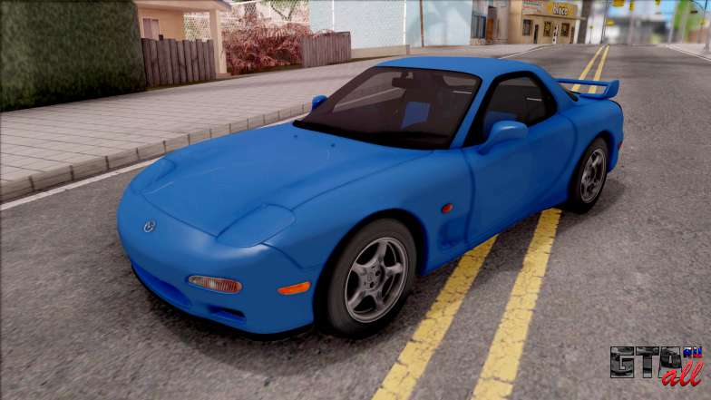 Mazda RX-7 1997 для GTA San Andreas - вид спереди