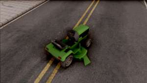 GTA V Jacksheepe Lawn Mower IVF для GTA San Andreas - вид сверху