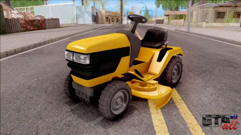 GTA V Jacksheepe Lawn Mower для GTA San Andreas - вид спереди