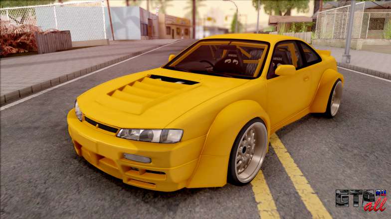 Nissan 200SX Rocket Bunny для GTA San Andreas - вид спереди