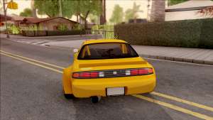 Nissan 200SX Rocket Bunny для GTA San Andreas - вид сзади