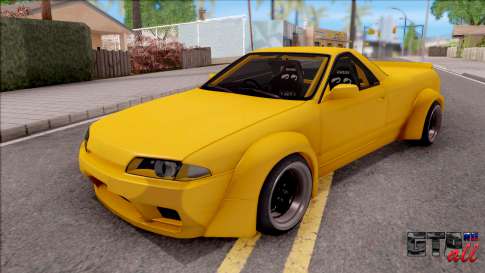 Nissan Skyline R32 Pickup Rocket Bunny для GTA San Andreas - вид спереди