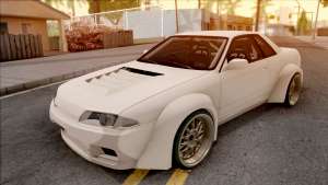 Nissan Skyline R32 Rocket Bunny v3 для GTA San Andreas - вид спереди