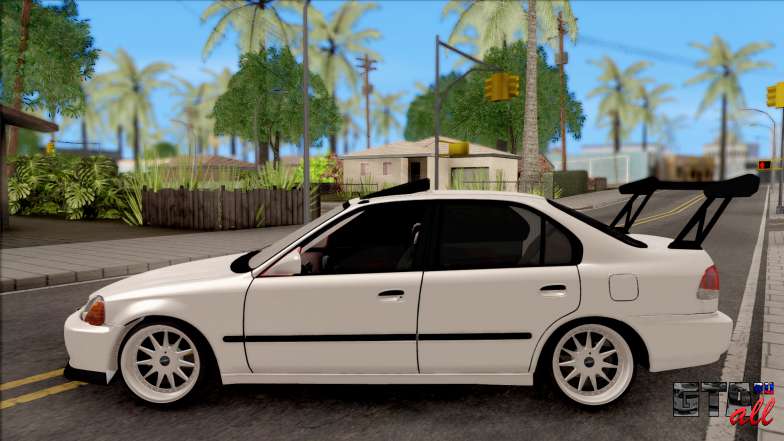 Honda Civic 1.6i ES для GTA San Andreas - вид сбоку