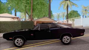 Dodge Charger RT 1970 для GTA San Andreas - вид сбоку