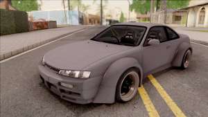 Nissan 200SX Rocket Bunny v3 для GTA San Andreas - вид спереди