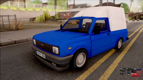 Zastava Skala 1.1 Poly Hitna Pomoc для GTA San Andreas - вид спереди