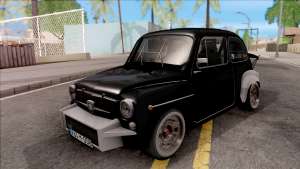 Fiat Abarth 1000TC Rally для GTA San Andreas - вид спереди