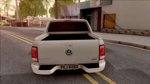 Volkswagen Amarok 4Motion 2017 для GTA San Andreas - вид сзади