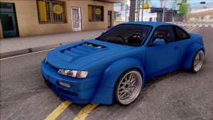 Nissan 200SX Rocket Bunny v2 для GTA San Andreas - вид спереди