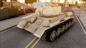 T-34 Z для GTA San Andreas - вид спереди