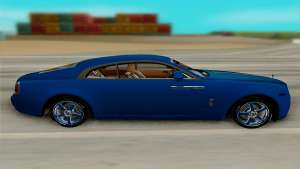 Rolls Royce Wraith для GTA San Andreas - вид сбоку