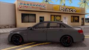 Mercedes-Benz E63 AMG для GTA San Andreas - вид сбоку