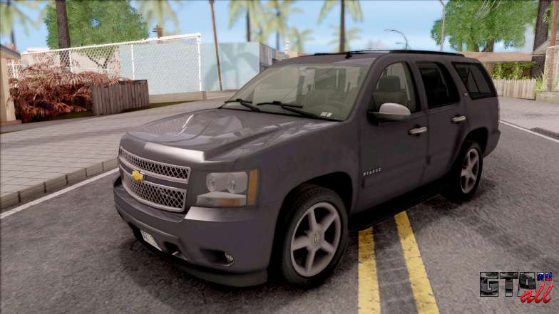 Chevrolet Tahoe LTZ 2008 IVF для GTA San Andreas - вид спереди