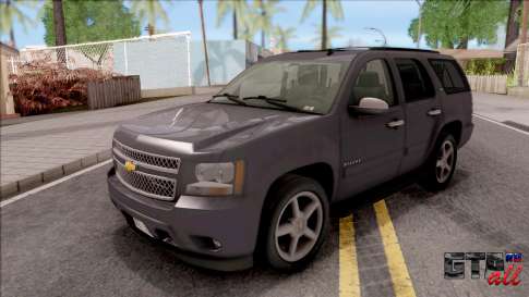 Chevrolet Tahoe LTZ 2008 IVF для GTA San Andreas - вид спереди