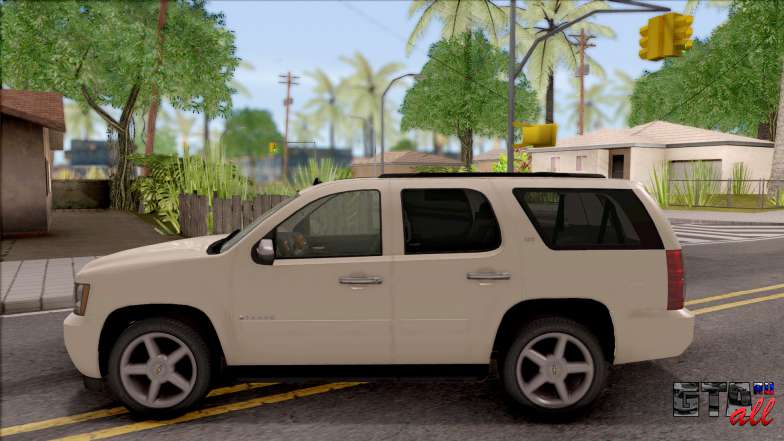 Chevrolet Tahoe LTZ 2008 я GTA San Andreas - вид сбоку