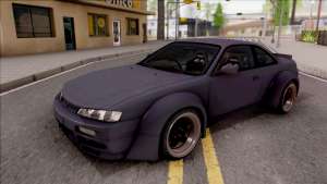 Nissan 200SX Rocket Bunny v4 для GTA San Andreas - вид спереди