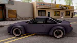 Nissan 200SX Rocket Bunny v4 для GTA San Andreas - вид сбоку