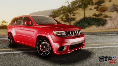 Jeep SRT 8 TrackHawk для GTA San Andrreas - вид спереди