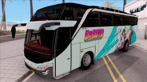 Adi Putro Royal Coach SE Boruto v1 для GTA San Andreas - вид спереди