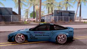 Nissan 240SX 1994 Rocket Bunny RB Performance для GTA San Andreas - вид сбоку