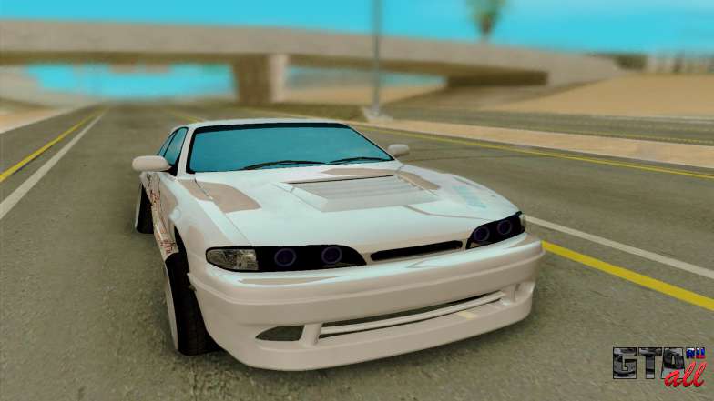 Nissan 200SX LS14 для GTA San Andreas - вид спереди