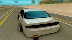 Nissan 200SX LS14 для GTA San Andreas - вид сзади